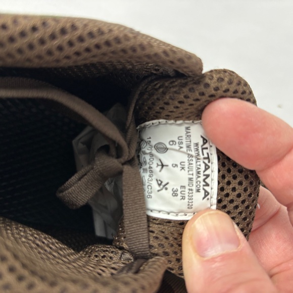 Altama, Maritime Assault, Mid Boots, Woodland, 339320, Size Men 6 Women 7,5 - Picture 7 of 8